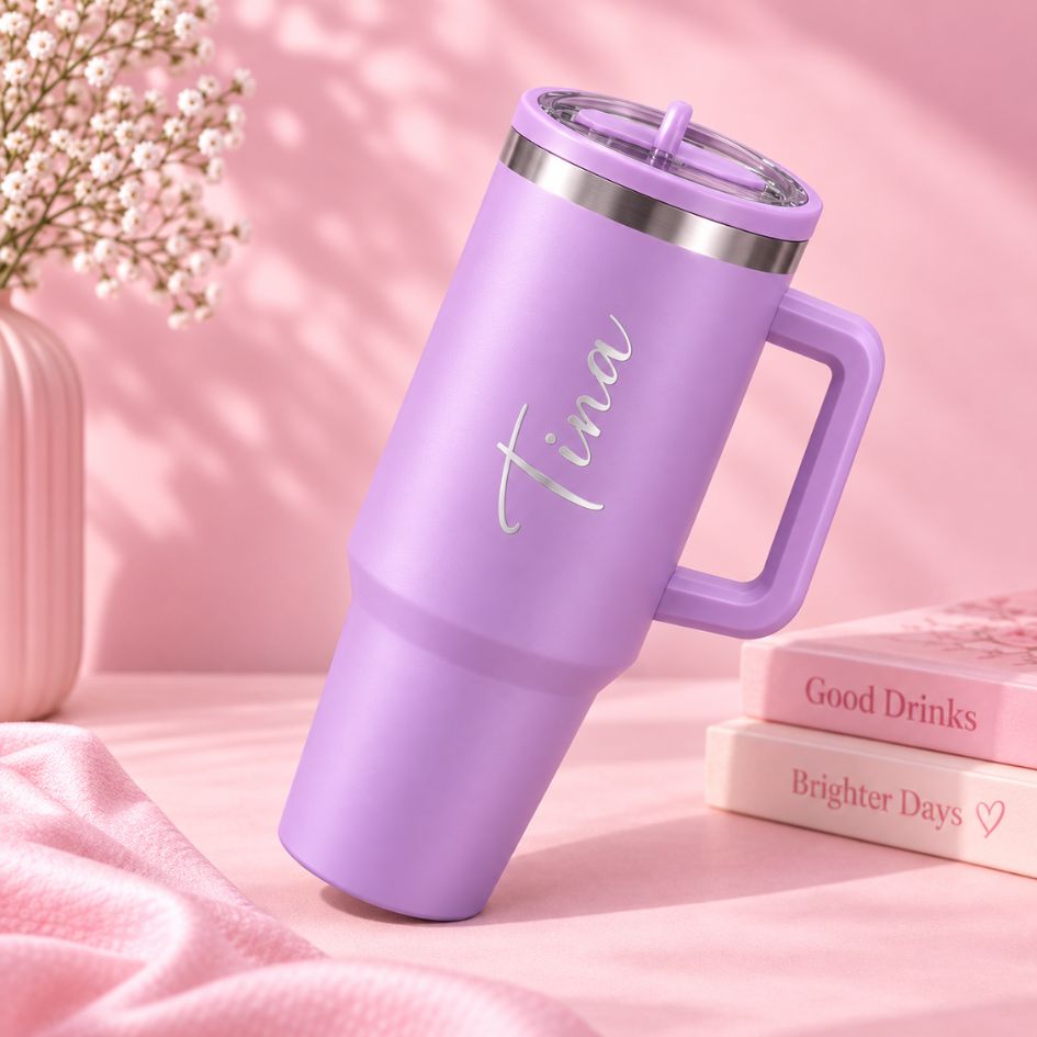 Lavender Mist Coffee Tumbler - 1200 ML