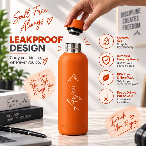 Soft Silicone Insulated Vacuum Bottle