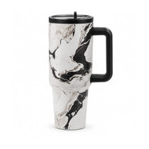Marble Print Coffee Tumbler - 1200 ML