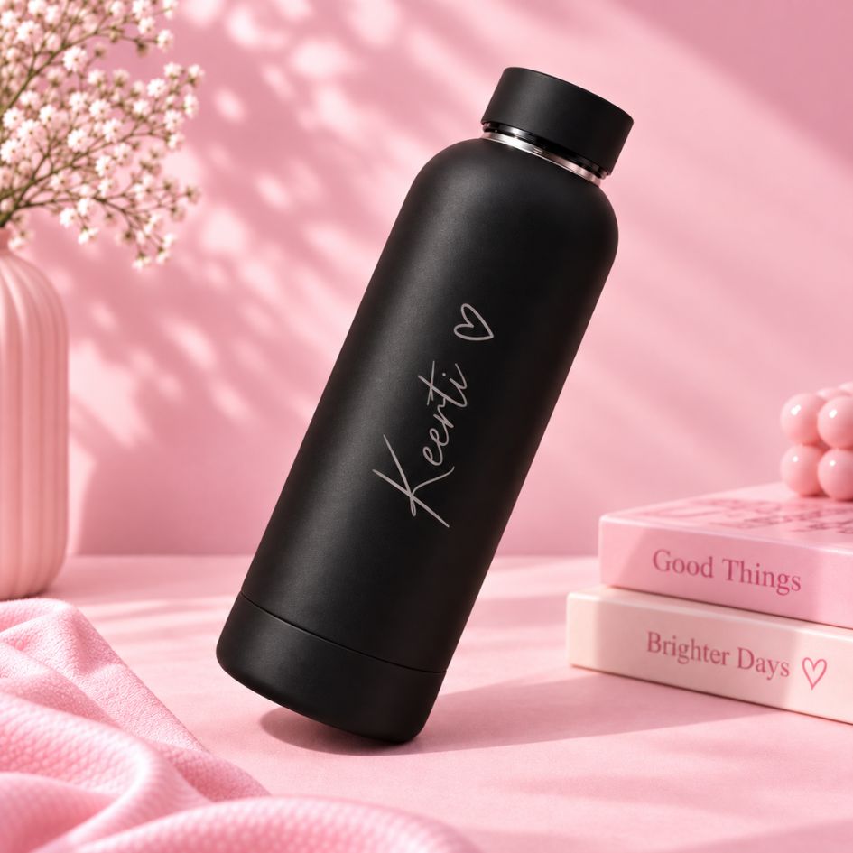 Soft Silicone Insulated Vacuum Bottle