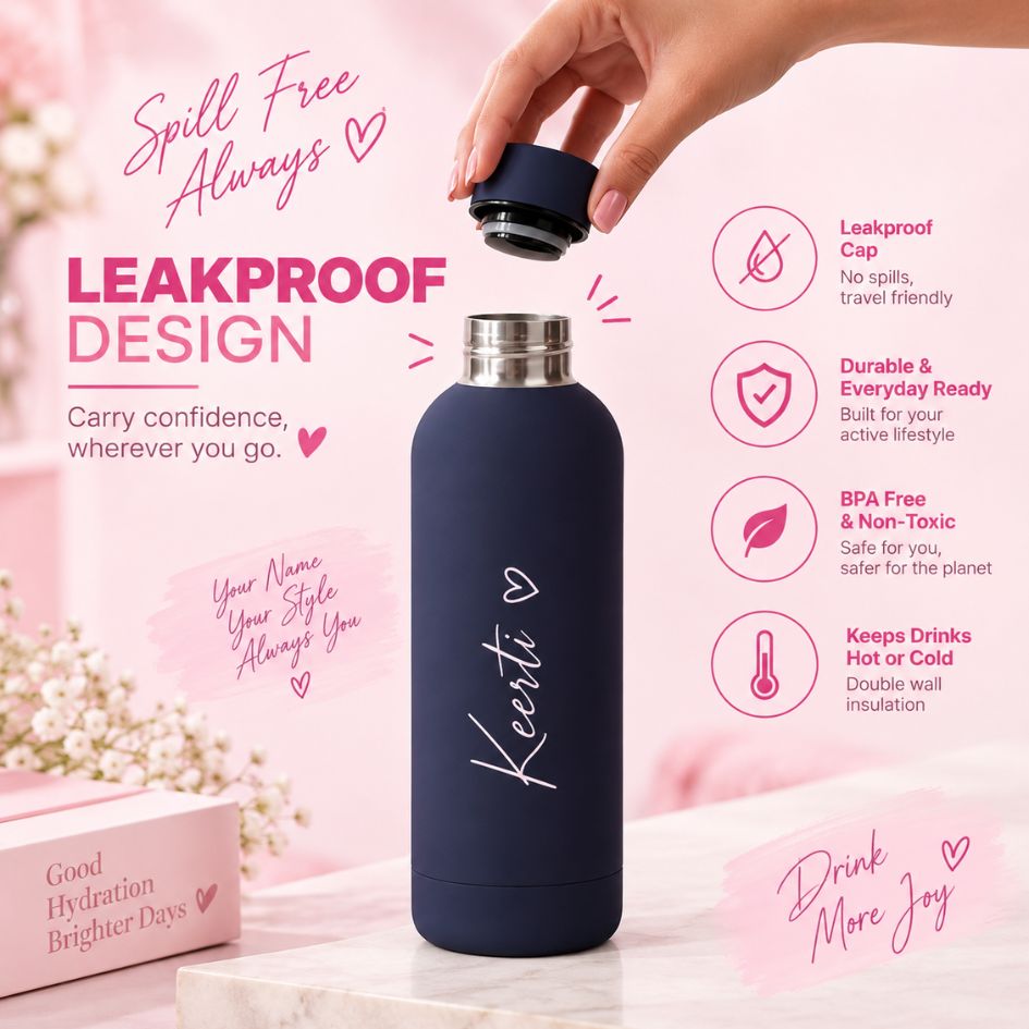 Soft Silicone Insulated Vacuum Bottle