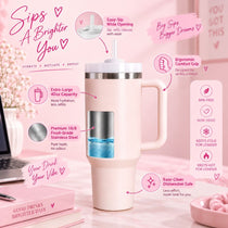 Personalized White Coffee Tumbler - 1200 ML