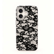 BLACK LACE IPHONE CASE
