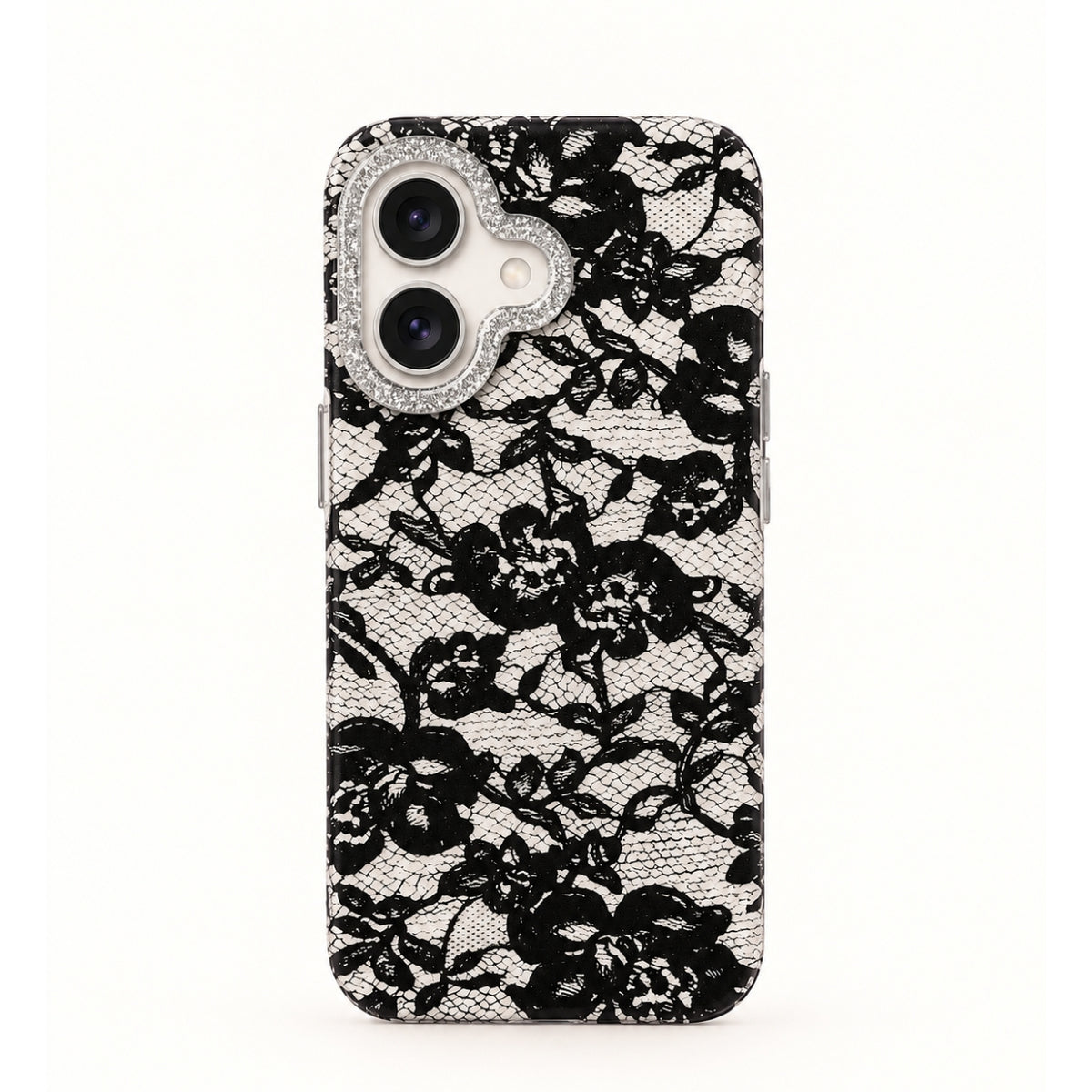 BLACK LACE IPHONE CASE
