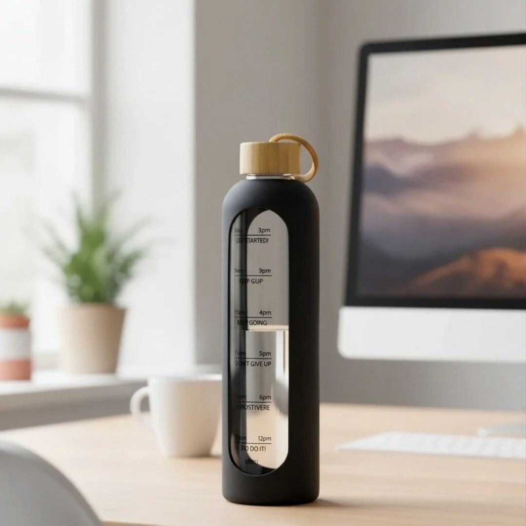 Pillar Borosilicate Glass Bottle Secondary image