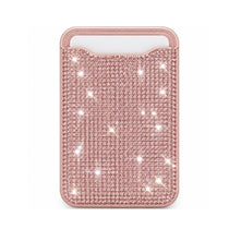 Magnetic MagSafe Sparkly Pink Glitter Wallet