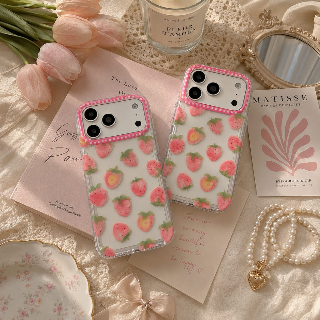 BERRY PINK IPHONE CASE
