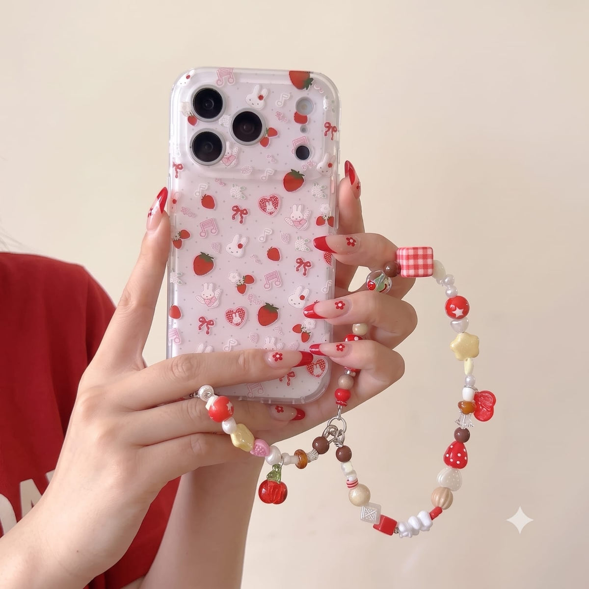 BERRY & BUNNEY IPHONE CASE