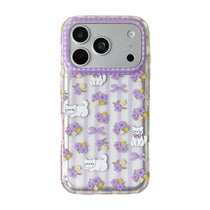 LAVENDER KITTY IPHONE CASE