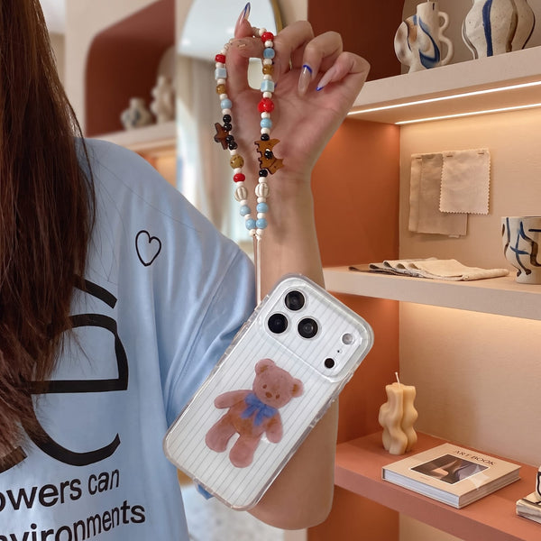 CUDDLE TEDDY IPHONE CASE