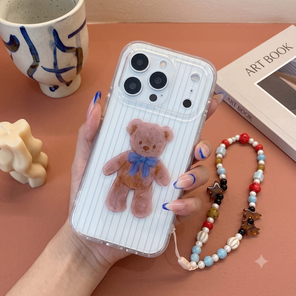 CUDDLE TEDDY IPHONE CASE