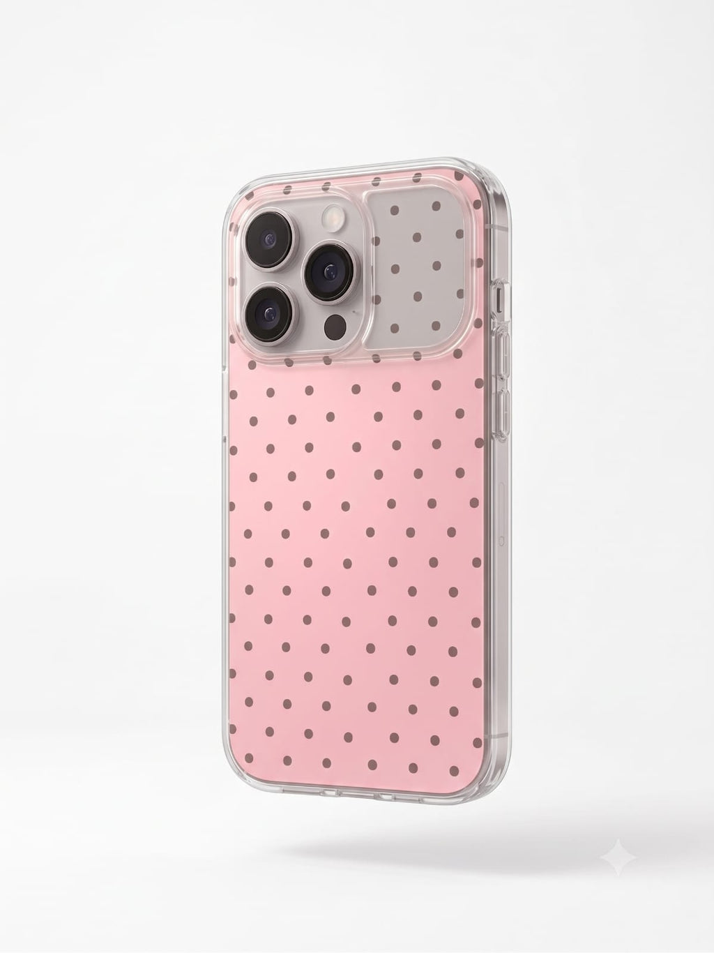 PINK POLKA IPHONE CASE
